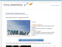 Tablet Screenshot of greetings.t-immersion.com